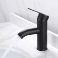 Basin Faucet 304 Stainless Steel Single Hot Cold Water Tap Bathroom Kitchen Minimalist Style Sink Faucet Sleek Water Sink Tap. 
