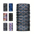 Outdoor Sports Cycling Neck Gaiter, Breathable Sunscreen Headscarf, UV Protection Headband Scarf, Mask Neck Cover For Cycling.
