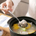 1pc Serving Spoon, Slotted Spoon, Stainless Steel Buffet Restaurant Dinner Spoon, Party Banquet Dining Utensils, Silvery.