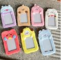  BT21  COOKY CHIMMY KOYA MANG RJ SHOOKY 3-inch Card Holder with Photo Display Cover for Korean Celebrity ID Photo Cards. 