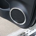 Car Door Radio Speaker Ring for Nissan X-Trail Xtrail T32 2014 - 2022 4Pcs ABS Stereo Cover Circle Sticker Accessories. 