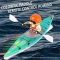 2.4G RC Boat Kayak Racing Ship Remote Control Rowing Boat Paddling Water Competition Games Balanced Vessel Outdoor Toy Boy .