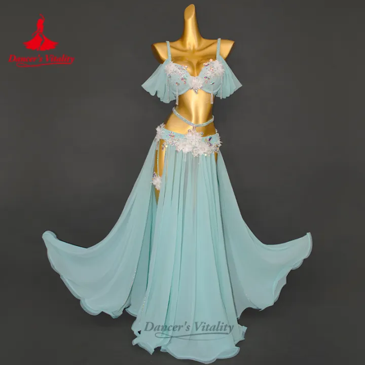 BellyDance%20Costume%20Set%20for%20Women%20Luxury%20Rhinestones%20Bra+%20Split%20Long%20Skirt%202pcs%20Oriental%20Belly%20Dancing%20Performance%20Outfit%20-%20Image%206