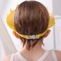 Baby Adjustable Size Shampoo Cap Crown Baby Shower Cap Children Cartoon Bath Visor Infant Hair Shield Ear Protection Waterproof.