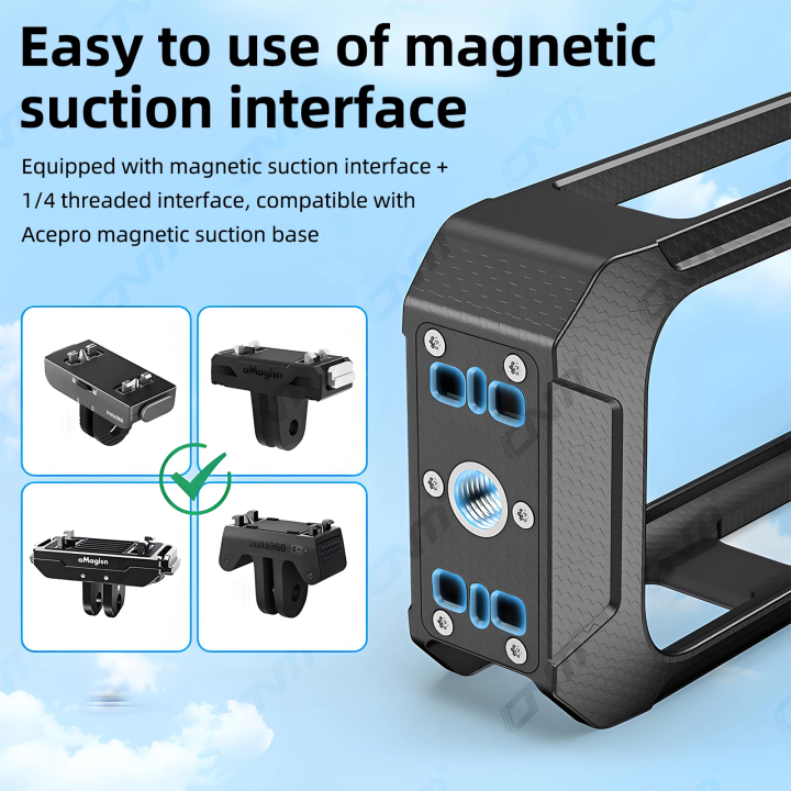 Frame%20Cage%20for%20Insta360%20X5,%20Protective%20Frame%20Housing%20Case%20with%20Cold%20Shoe%20Mount%20Compatible%20for%20Insta%20360%20X5%20Accessories%20-%20Image%204