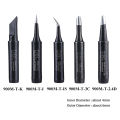 10PCS/Lot Lead-Free Black Soldering Iron Tips Set 900M-T Welding Head Solder Iron Bits for 936 937 BGA Soldering Rework Tools. 