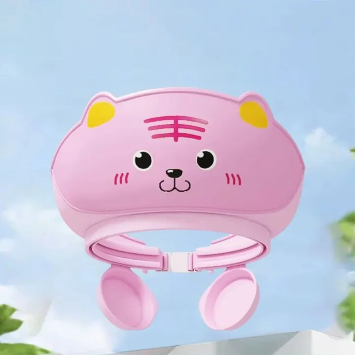 Cute%20Animal%20Shape%20Baby%20Shower%20Cap%20%E2%80%93%20Soft%20Adjustable%20Baby%20Shampoo%20Cap,%20Waterproof%20Eye%20Ear%20Protection,%20Children's%20Bath%20Cap%20For%20Kid%20-%20Image%202