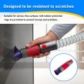 Traceless Scratch-Free Dusting Brush Hose Parts Attachments for Dyson V7 V8 V10 V11 V12 V15 Cordless Vacuum Cleaner Accessories.