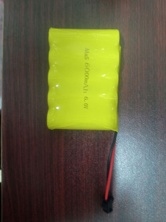 6V 5-Cell 700mA AA NiMh Rechargeable Battery with SM-2P plug