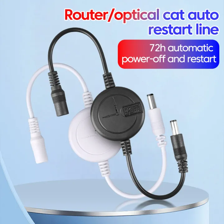 5V-15V WiFi Router Reset Rebooter Automatic Restart Cable 72 Hours WiFi ...