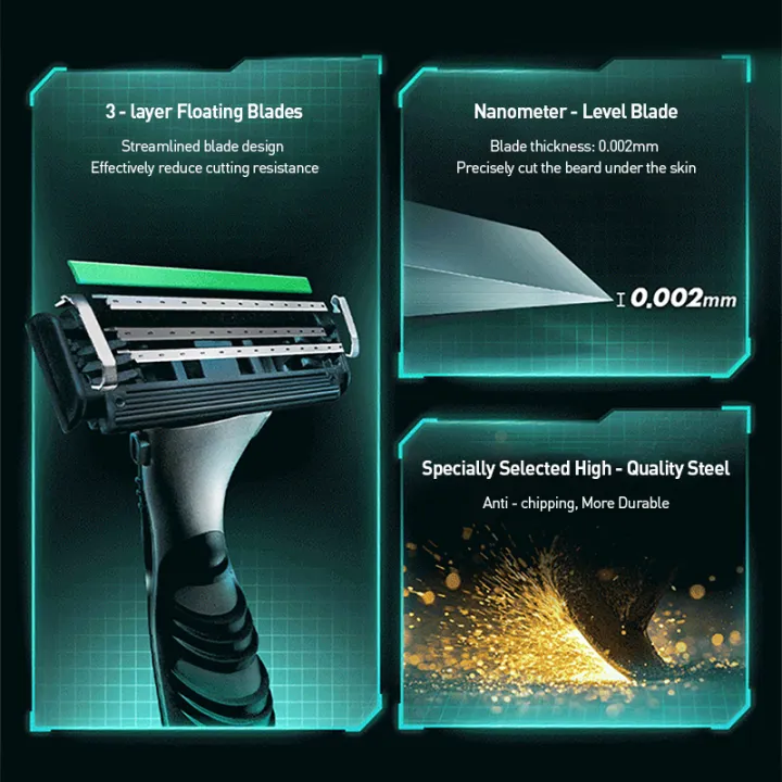 Gillette%20New%20Vector%203D%20Power%20Razor%20Floating%20Blades%20Shaving%20Beard%20Machine%20-%20Image%205
