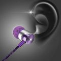 3.5mm Wired In-ear Earphone In Ear Noise Cancellation Ergonomic Design HiFi Stereo Sports Music Headphones For Mobile Phone. 