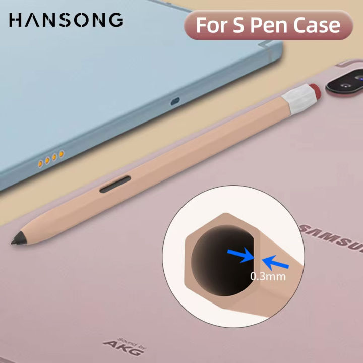 Pen Case for Tab S Pen for Tab S6 Lite S7 S8 S7 Plus S7 FE S8 Plus Liquid Silicone Stylus Pencil Cover