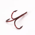 Gamakatsu Fishing Hooks 15Pcs/lot 1#-14# 13B Fishing Red Treble Hooks Round Bend Barbed Hook Steel Hooks For Bass Trout.
