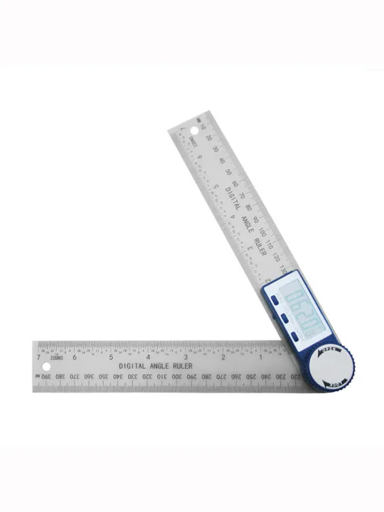 Dialed Adjustable Ruler Two in One Digital Display Angle Ruler Multifunction Large Screen ...