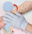 Good Quality Exfoliating Bath Gloves *Deep Cleansing & Skin Renewal Warming Gloves *Made in Thailand *Best seller. 