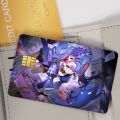 Game Wuthering Waves Fashion Waterproof Scratch Pattern New Stickers Decoration 4 PCS Card Cover. 