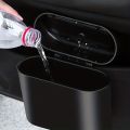 1pc Car Trash Can - Mini Garbage Bin and Organizer for Clean and Tidy Car Interiors.