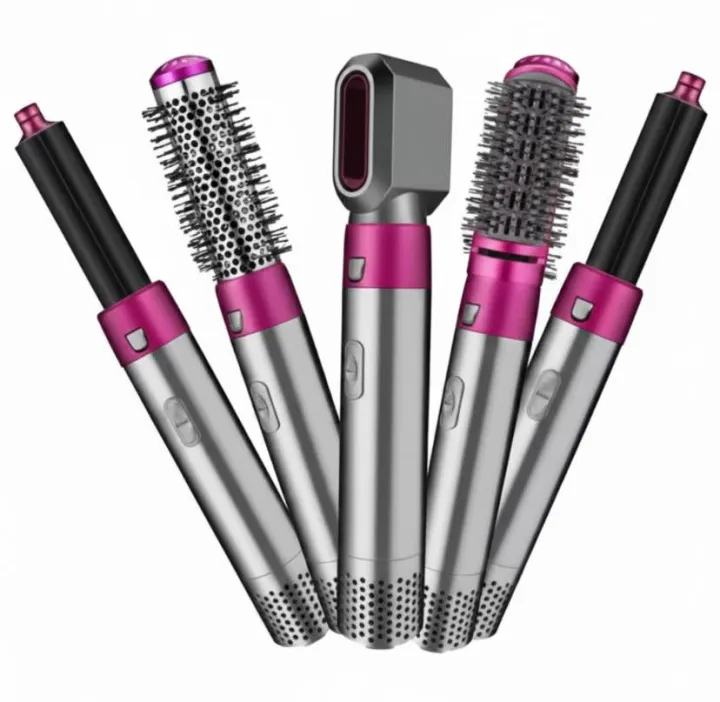 5in1%20Electric%20Hair%20Dryer%20Comb%20&%20Styling%20Kit%20%E2%80%94%20Multifunctional%20Hot%20Wind%20Curler,%20Removable%20Brush%20Heads,%205%20Interchangeable%20Barrels,%20Negative%20Ion%20Technology,%20Straightener%20Brush,%20Ceramic%20Plates,%20Fast%20Heat,%20Cool%20Tip,%20Lightweight,%20Portable%20With%20Travel%20Pouch%20-%20Image%202