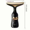 3-in-1 Face Slimming & Uplift Beauty Wand | Thermal & Vibration Facial Massager for Face & Neck | Rechargeable Skin Care Device for Home Use. 