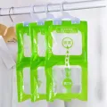 1/5/10Pcs Hangable Wardrobe Moldproof Moisture Proof Dehumidification Bag Moisture Absorbing Bag Closet Dehumidizer Eco Friendly. 