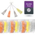 100pcs/Bag Dental Endo Irrigation Needle Tip 25G/27G/30GA 30G End-Closed Side Hole Endo Syringe Root Canal Washing Needle Tip.