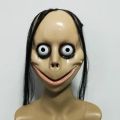 MOMO Mask for Adult Horror Devil Mask, Scary Costume Halloween Creepy Cosplay Party Decoration Prop Halloween Scary Masks. 