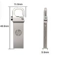 HP Flash Drive -  64 GB 32 GB 16 GB 8GB 4GB USB - Good Speed 3.0/2.0 Flash Memory Stick USB Drive + OTG Adapters Type C and Simple. 
