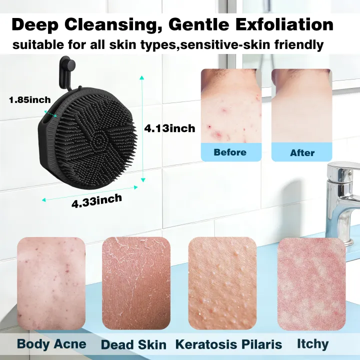 Silicone%20Body%20Scrubber,%20Loofah%20Double-Sided%20Body%20Brush,Shower%20Scrubber%20and%20Scalp%20Massager%20Shampoo%20Brush%20for%20All%20Kinds%20of%20Skin%20-%20Image%204