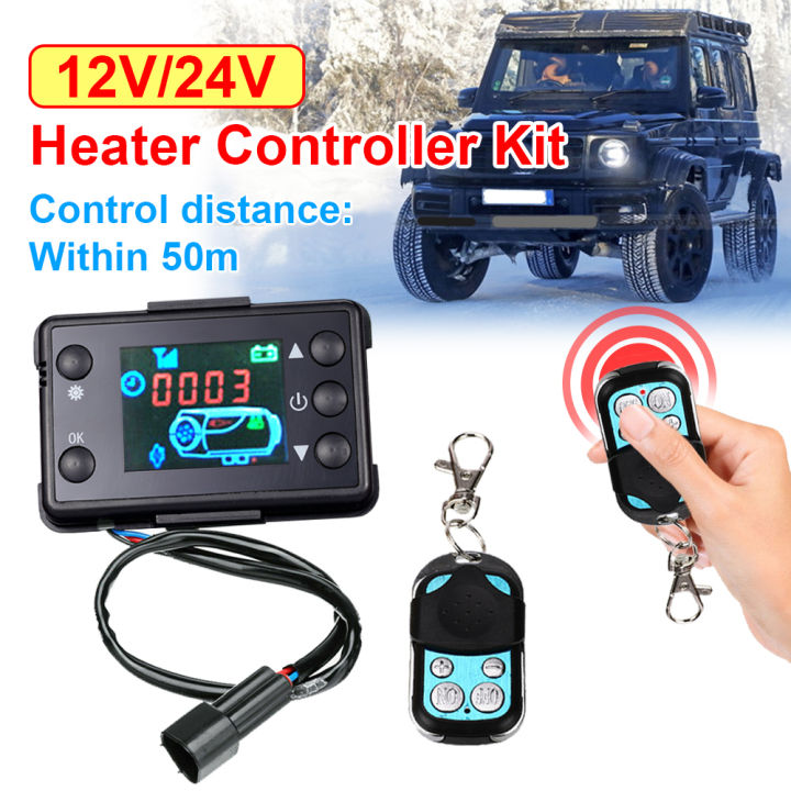 12V%2024V%20Air%20Diesels%20Air%20Heater%20LCD%20Monitor%20Switch,%20Control%20Board%20Motherboard%20with%20Remote%20Control%20For%20Car%20Parking%20Heater%20Control%20-%20Image%202