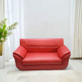 Red Rolled arm Sofa / Sofa Set/ Sofas / Office sofa.