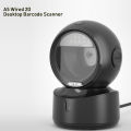 NETUM Desktop 2D QR Barcode Scanner, A5 Hands-Free Omnidirectional USB Big Barcode Reader 1D QR Screen Barcodes Scanning. 