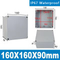 Industry IP66 Waterproof Cast Aluminum Junction Box for electronic project Outdoor Explosion-proof Electrical Enclosure Case.