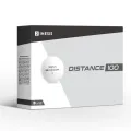 Golf ball box with 12 yellow balls, durable White guaranteed new golf ball Inesis model distance 100. 