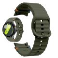 Original 1:1 Bracelet for Samsung Galaxy Watch 7/FE/ 5 pro/6/4 Classic 44mm 40mm no gaps Silicone watchband Galaxy Watch 7 Strap. 