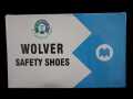 Wolver Men's Leather Safety Shoe Non-Slip for Industrial Work Boot Waterproof Steel Toe Footwear Indestructible Construction Slip Resistant Shoes (Black).