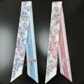 2025 New Design  Scarf Women Luxury Brand Scarf Skinny Bag Silk Scarves Foulard Hair Neckerchief Headband For Ladies. 