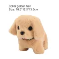 Baby Toy Dog That Walks Barks Tail Wagging Plush Interactive Electronic Pets Puppy Montessori Toys for Girls Boys Christmas Gift. 
