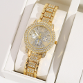New Designer Luxury Stainless Steel Alloy Women's Quartz Wrist Watches For Ladies Fashion. 