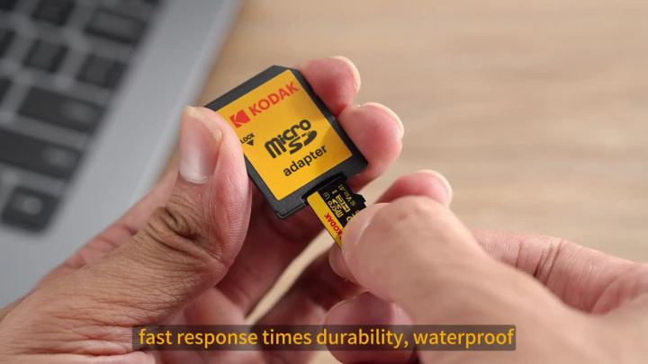 KODAK Mobile Memory Card 256GB Recorder Storage High Speed 128GB monitoring SD Card 64GB 32GB TF Gaming Microsd Class10 U3 V30