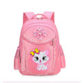 Children Backpack Pink Cute Cat Kindergarten Kid School Bag Backpack Girl Student Teenagers Waterproof Primary Bookbag SchoolBag.