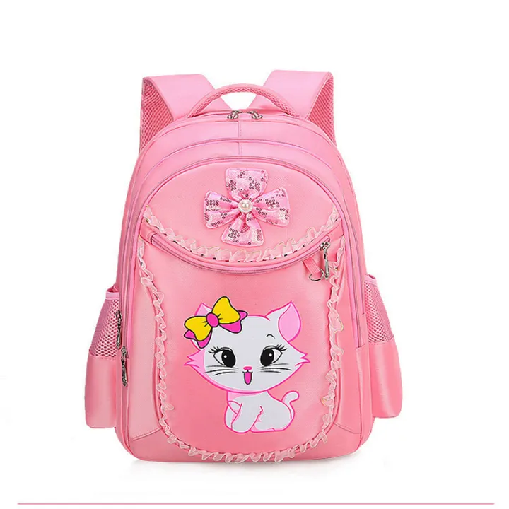 Children%20Backpack%20Pink%20Cute%20Cat%20Kindergarten%20Kid%20School%20Bag%20Backpack%20Girl%20Student%20Teenagers%20Waterproof%20Primary%20Bookbag%20SchoolBag%20-%20Image%203