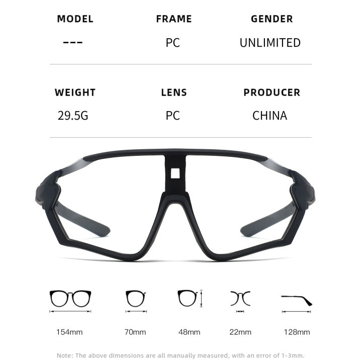 OMEKOL%20Brand%20New%20UV%20Protection%20Photochromic%20Cycling%20Glasses%20Bicycle%20Eyewear%20Men%20Women%20Mtb%20Bike%20Baseball%20Sports%20Sunglasses%20-%20Image%202