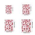 100PCS Valentines Day Organza Bags Drawstring Organza Jewelry Pouches Bulk Wedding Party Favor Mini Candy Mesh for Party.