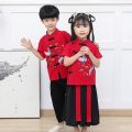 Chinese New Year dress children cheongsam dress children Chinese New Year dress boy Chinese New Year girl hat Chinese New Year Good Job Chinese New Year festival qipao dress ready to ship. 