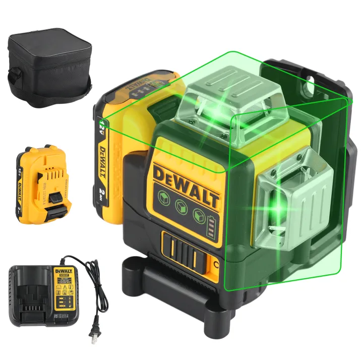Dewalt%20DW089LG%2012V%20lithium%20battery,3-sided%20360%20degree%2012%20line%20laser%20level,automatic%20leveling,American%20standard%20-%20Image%205