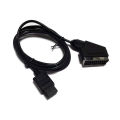 for N64 NGC SFC RGB AV Scart Cable 1.8M AV Cord for NTSC Super Gamicom Gamecube Console Extend Line Game Audio Video Cable. 