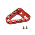 CNC Motorcycle Rear Brake Pedal Step Plate Tip For KTM 125-530 EXC XC XCW EXCF For Husqvarna TC TE FE 2008- 2016 MX Motocross.