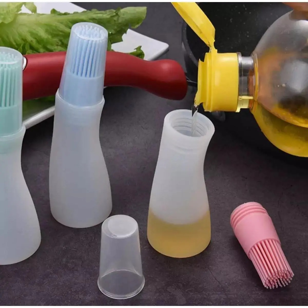 Silicone Cooking Frying Pastry Oil Brush