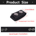 4Pcs Multi Functional  Belt Double Nylon Buckle Portable Belts Accessory Equipment Outdoor Sports Accessory Fixed Buckle. 